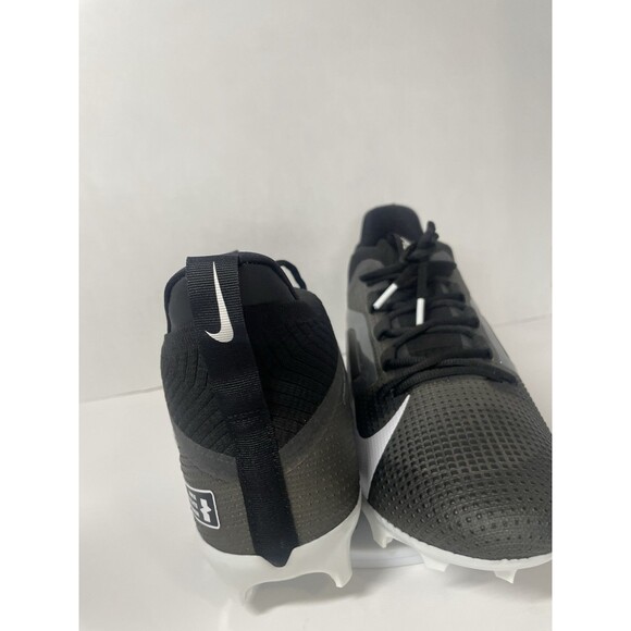 Nike Alpha Menace 4 Elite Mens Size 12.5 Wide Black Football Cleats HF5107-001